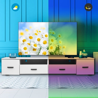 White TV Stand