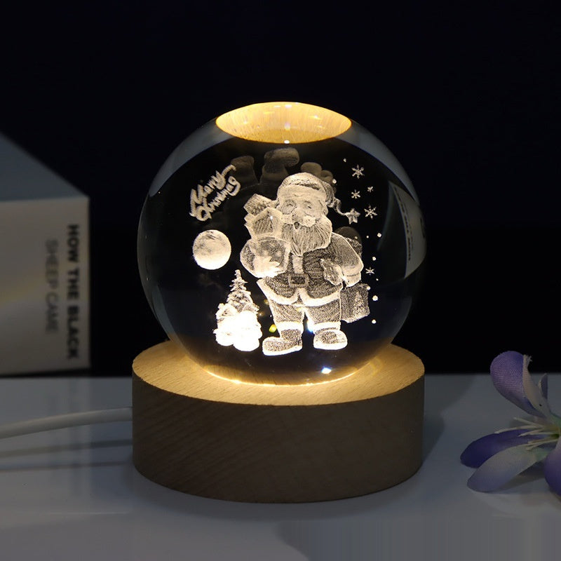 Crystal Ball Bedroom Lamp