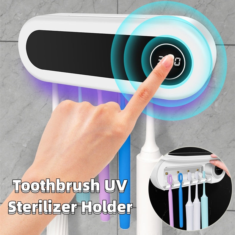 Wall Mounted Toothbrush Holder