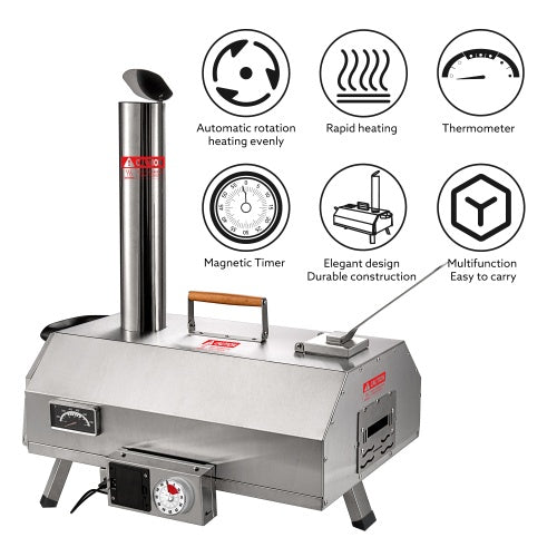 Stainless Steel Pizza Oven